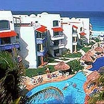 Hotel El Pueblito Beach Cancún Exterior foto